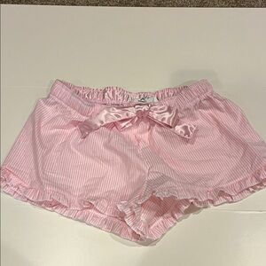 Boxercraft Pink Seersucker Striped Boxer Shorts - NWT